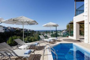 Comfort Villa Mahin, Pool, Sea view, Rethymno